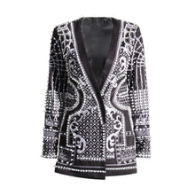 Load image into Gallery viewer, Embroidered Flares Vintage Blazer FancySticated

