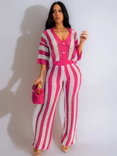 Load image into Gallery viewer, Erlinda Knit Pants Set FancySticated
