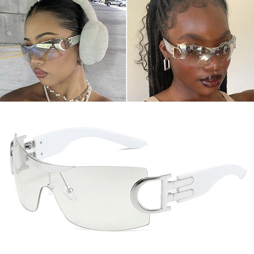 Exquisite Luxury Clear Sunglasses FancySticated