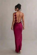 Load image into Gallery viewer, Floral Draped Backless Dress FancySticated
