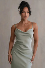 Load image into Gallery viewer, Floral Draped Backless Dress FancySticated
