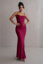 Load image into Gallery viewer, Floral Draped Backless Dress FancySticated
