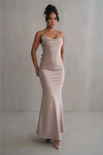 Load image into Gallery viewer, Floral Draped Backless Dress FancySticated
