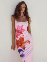 Load image into Gallery viewer, Floreal Bodycon Midi Dress FancySticated
