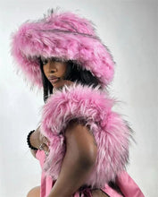 Load image into Gallery viewer, Fur Bucket Hat x Fur Bag Set FancySticated
