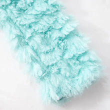 Load image into Gallery viewer, Fuzzy Wrap Mini Skirt Set FancySticated
