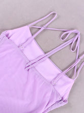 Load image into Gallery viewer, Grace Ruched Mini Dress FancySticated
