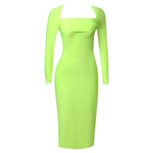 Load image into Gallery viewer, Greening Bandage Midi Dress FancySticated
