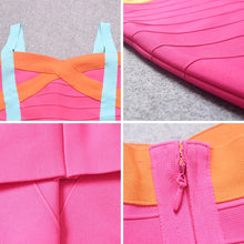 Load image into Gallery viewer, Mellie Bandage Mini Dress
