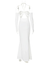 Load image into Gallery viewer, Hot Cut Bodycon Maxi Dress FancySticated
