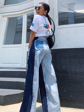 Load image into Gallery viewer, Influencers High Waist Wide Leg Jeans FancySticated
