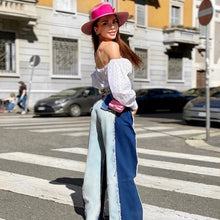 Load image into Gallery viewer, Influencers High Waist Wide Leg Jeans FancySticated
