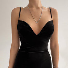 Load image into Gallery viewer, It&#39;s A Tassel Velvet Mini Dress FancySticated
