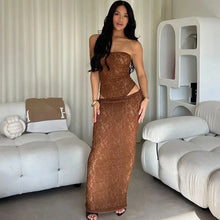 Load image into Gallery viewer, Jacci Maxi Skirt Set FancySticated
