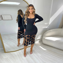 Load image into Gallery viewer, Janice Midi Dress FancySticated
