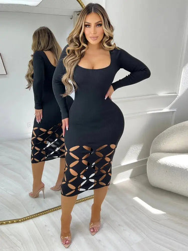 Janice Midi Dress FancySticated