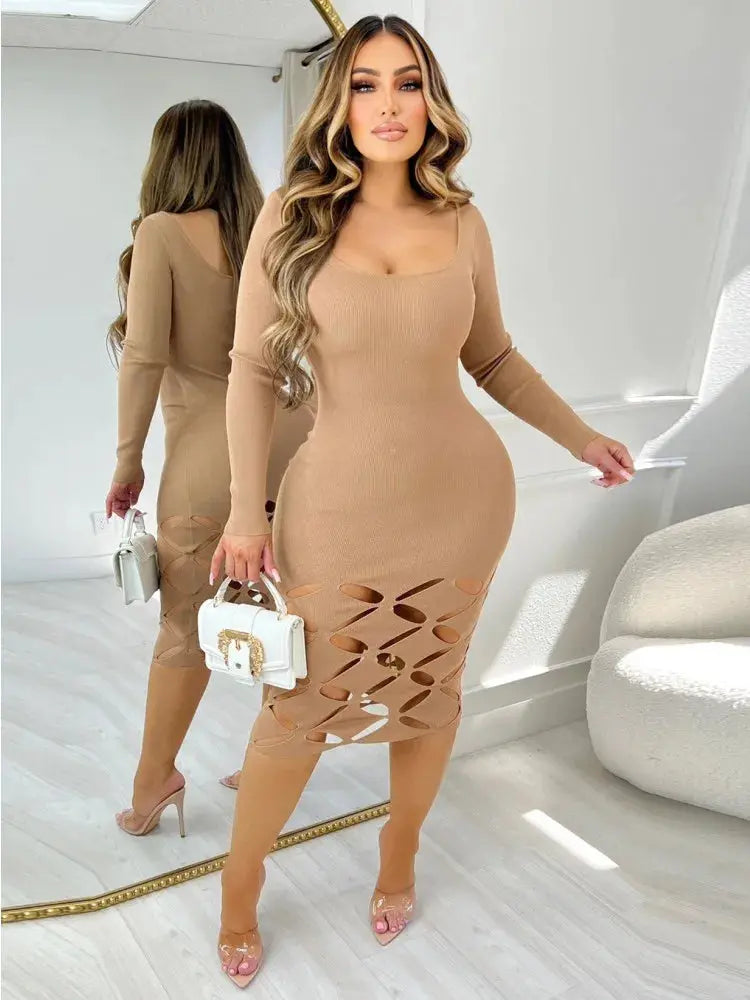 Janice Midi Dress FancySticated