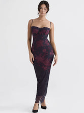 Load image into Gallery viewer, Jeanette Floral Maxi Dress FancySticated
