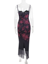 Load image into Gallery viewer, Jeanette Floral Maxi Dress FancySticated
