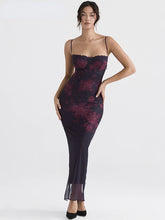 Load image into Gallery viewer, Jeanette Floral Maxi Dress FancySticated
