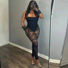 Load image into Gallery viewer, Jenn Mesh Jumpsuit FancySticated
