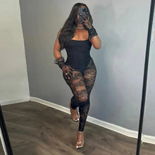 Load image into Gallery viewer, Jenn Mesh Jumpsuit FancySticated
