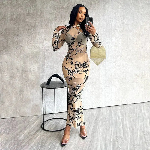 Jessi Floral Maxi Dress FancySticated
