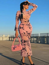 Load image into Gallery viewer, Jessi Floral Maxi Dress FancySticated
