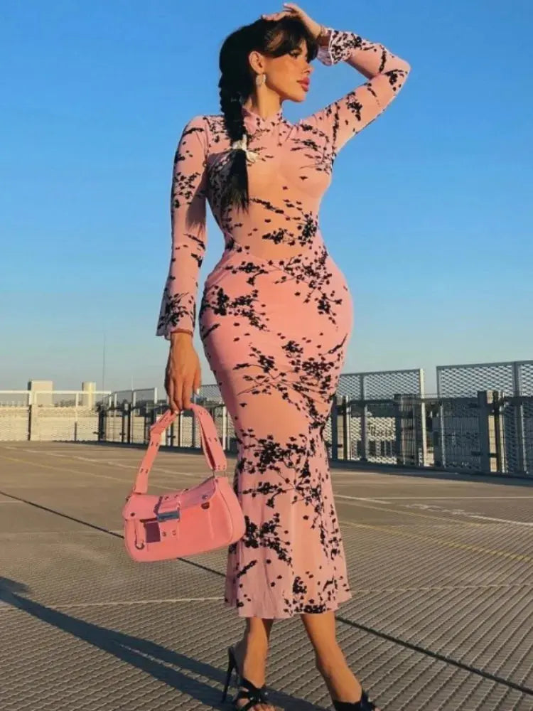 Jessi Floral Maxi Dress FancySticated