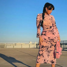 Load image into Gallery viewer, Jessi Floral Maxi Dress FancySticated
