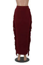 Load image into Gallery viewer, Jessie Tassel Maxi Skirt FancySticated
