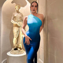 Load image into Gallery viewer, Jodie Gradient Maxi Dress FancySticated
