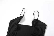 Load image into Gallery viewer, Jonna Maxi Dress- Black FancySticated

