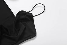 Load image into Gallery viewer, Jonna Maxi Dress- Black FancySticated
