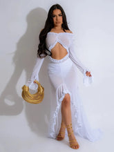 Load image into Gallery viewer, Josie Elegant Ruffles Dress FancySticated
