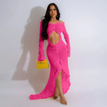 Load image into Gallery viewer, Josie Elegant Ruffles Dress FancySticated
