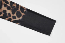 Load image into Gallery viewer, Joya Leopard Mesh Jumpsuit FancySticated
