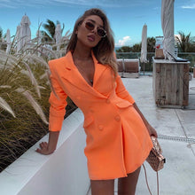 Load image into Gallery viewer, Joyce Blazer Mini Dress FancySticated
