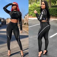 Load image into Gallery viewer, KL Alien Biker Tracksuit Set FancySticated
