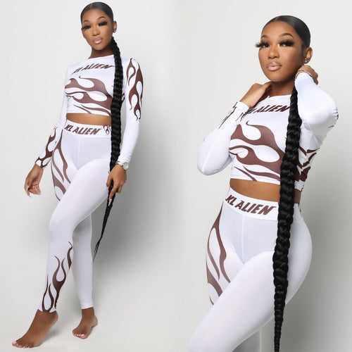 KL Alien Tracksuit Biker Set FancySticated