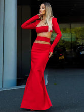 Load image into Gallery viewer, Karissa Maxi Dress Set FancySticated
