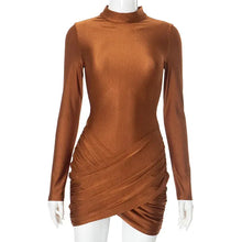Load image into Gallery viewer, Kathy Ruched Mini Dress FancySticated
