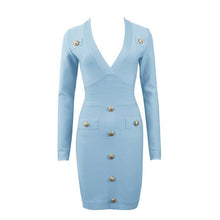 Load image into Gallery viewer, Kayla Bandage Mini Dress FancySticated
