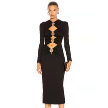 Load image into Gallery viewer, Keira Bandage Midi Dress FancySticated
