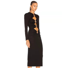 Load image into Gallery viewer, Keira Bandage Midi Dress FancySticated
