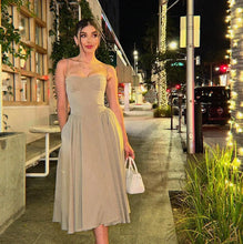 Load image into Gallery viewer, Kellie Flare Midi Dress FancySticated
