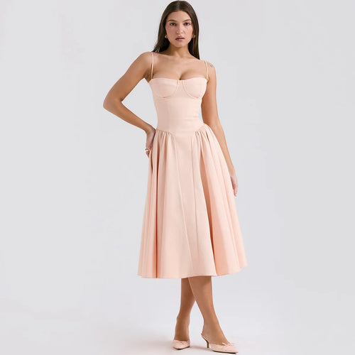 Kellie Flare Midi Dress FancySticated
