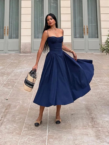 Kellie Flare Midi Dress FancySticated