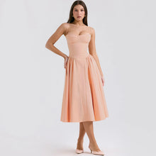 Load image into Gallery viewer, Kellie Flare Midi Dress FancySticated
