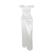 Load image into Gallery viewer, Kelsi Satin Maxi Dress FancySticated
